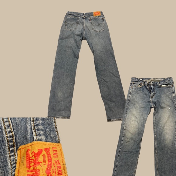 Men's Levi's 505 Jeans 36x34 - Picture 1 of 1